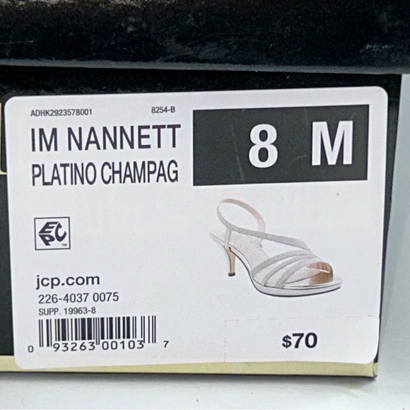 NIB I. Miller Nannett Dress Heels Size 8 - Picture 15 of 15